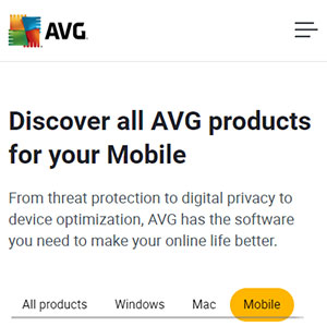 AVG Mobile version