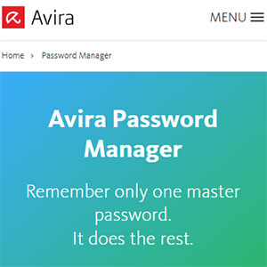 AviraPassword manager