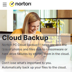 Norton Cloud backup