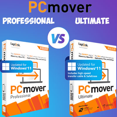 PCmover Ultimate vs. Professional – Comparison Review