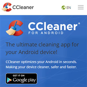 CCleaner Mobile version