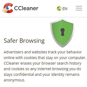 CCleaner Privacy Protection