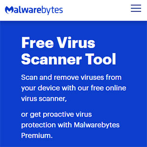 Malwarebytes Scanner