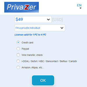 Privazer Price