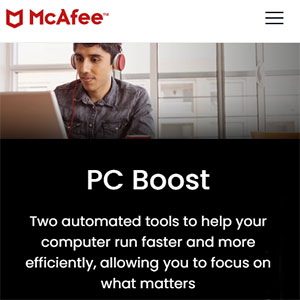 McAfee System optimization